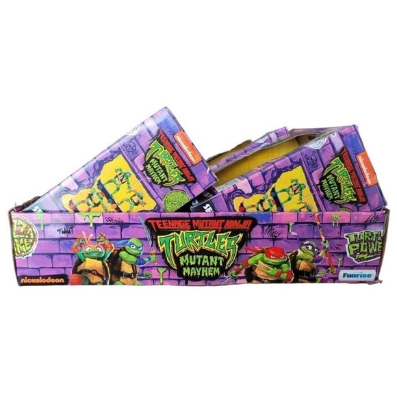 Teenage Mutant Ninja Turtles Mutant Mayhem Sewer Shredders w TMNT Display - Picture 5 of 9